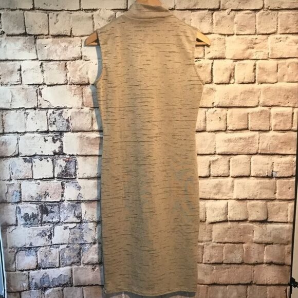 Missguided Body-Con Futurism Sleeveless Dress Women's Sz 10 - Picture 6 of 7